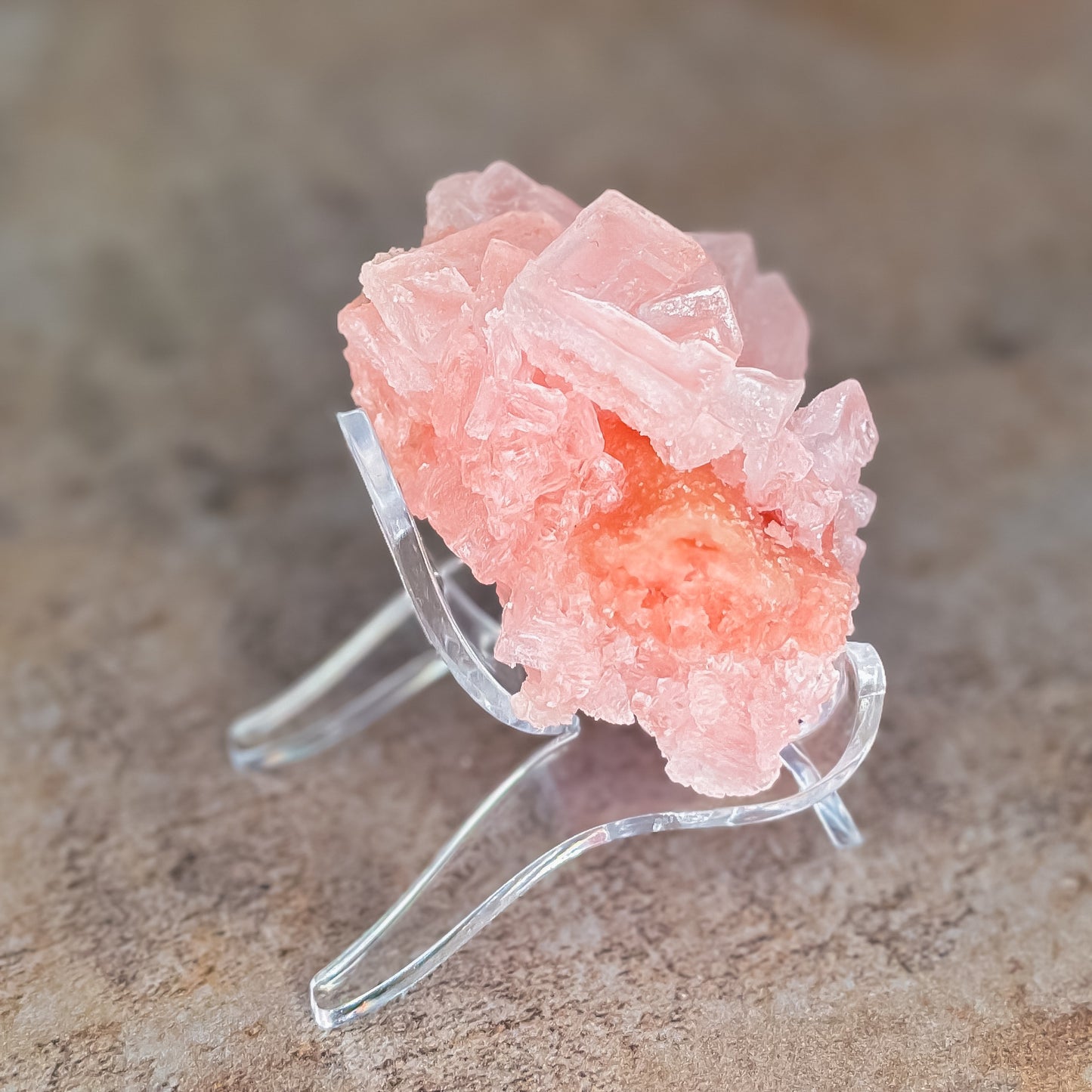 High Grade Natural Pink Halite (85P)