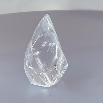 Clear Quartz Flame