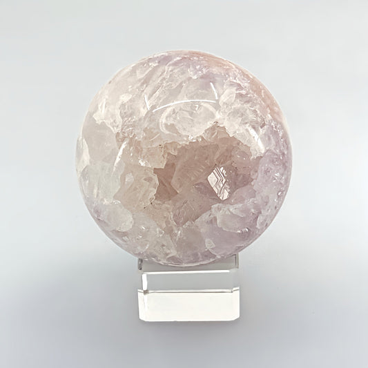 pink amethyst sphere crystal for love singapore