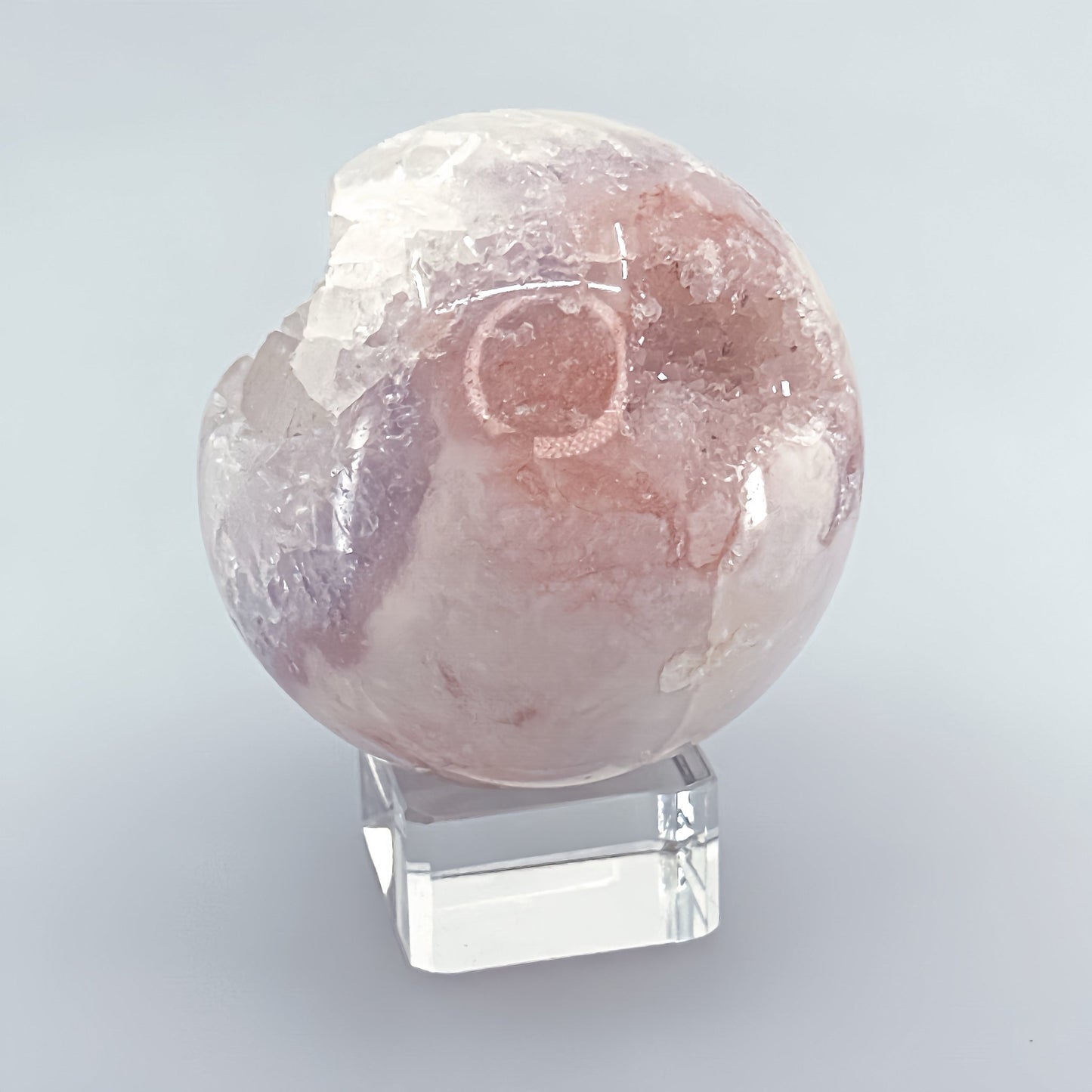 Pink Amethyst Sphere (103A)