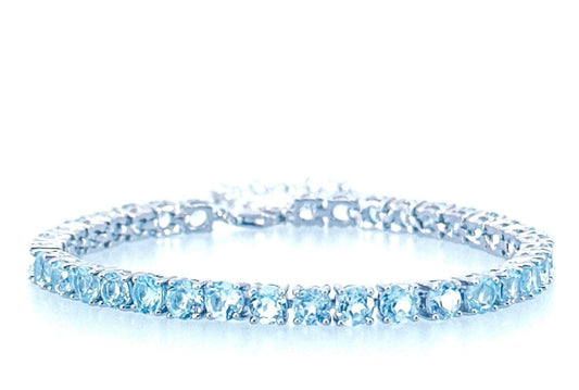 grace topaz tennis bracelet